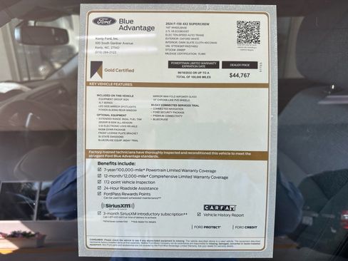 Used 2024 Ford F150 XLT w/ Equipment Group 302A MID RWD image 5