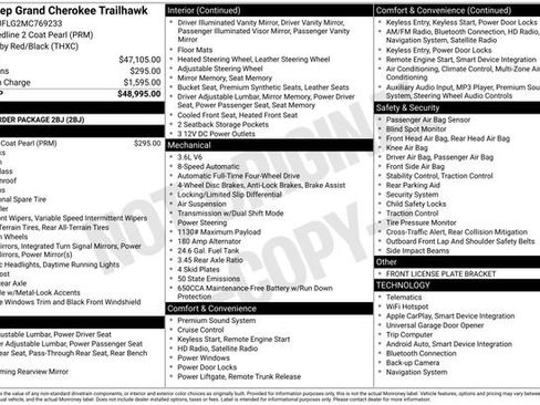 Used 2021 Jeep Grand Cherokee Trailhawk image 7