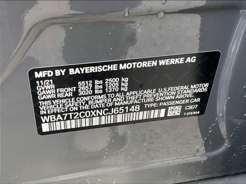 Used 2022 BMW 740i w/ M Sport Package RWD image 31