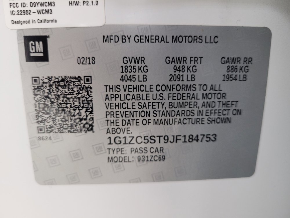 Used 2018 Chevrolet Malibu LS FWD image 33