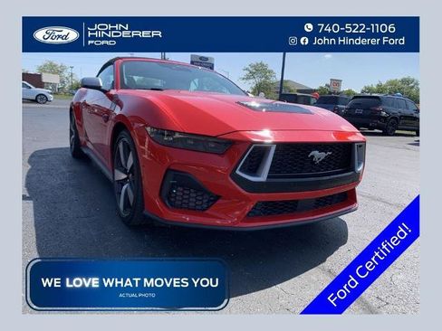 Certified 2025 Ford Mustang GT Premium w/ 60th Anniversary Package RWD image 1
