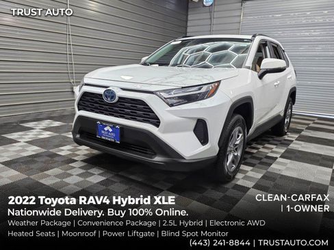 Used 2022 Toyota RAV4 XLE w/ Convenience Package AWD/4WD image 1