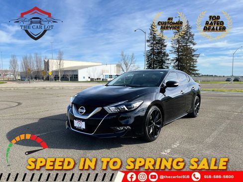 Used 2017 Nissan Maxima SR w/ Midnight Edition FWD image 1