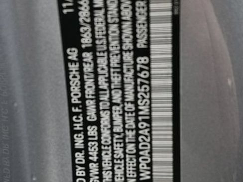 Certified 2021 Porsche 911 Turbo S AWD/4WD image 14
