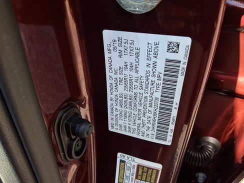 Certified 2019 Honda CR-V LX image 27