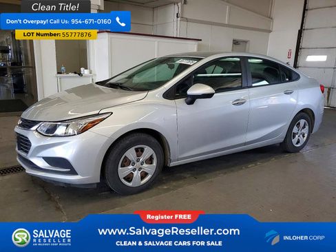 Used 2017 Chevrolet Cruze LS FWD image 1