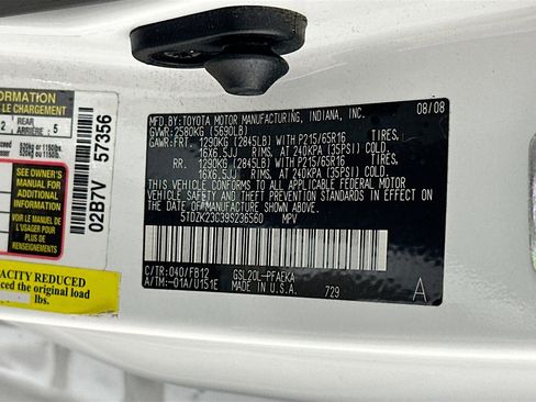 Used 2009 Toyota Sienna CE image 12