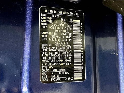 Used 2021 Nissan Rogue SL w/ Premium Package image 28