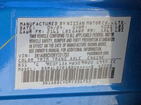 Used 2024 Nissan Sentra SV FWD image 24