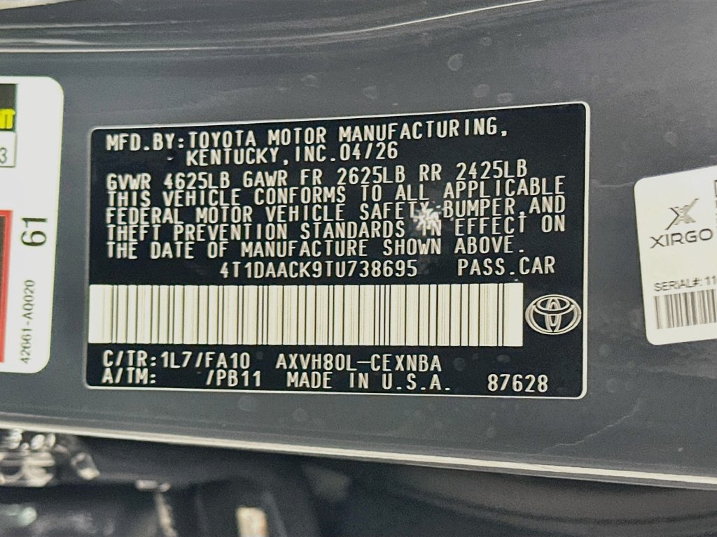 Used 2026 Toyota Camry LE w/ Convenience Package FWD image 30