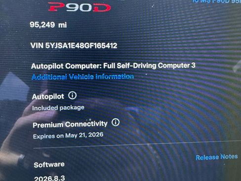 Used 2016 Tesla Model S P85D AWD/4WD image 11