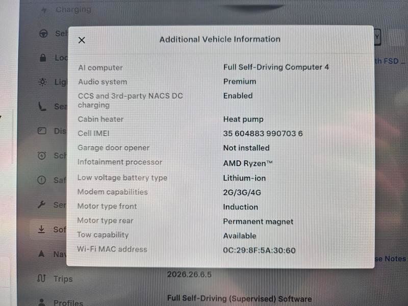 Used 2025 Tesla Model Y Long Range AWD/4WD image 3