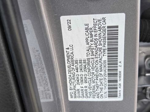 Used 2022 Honda Accord Sport image 21