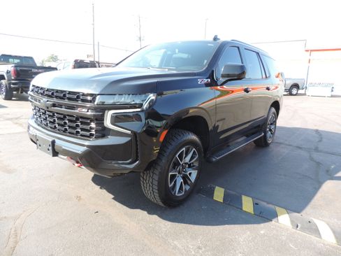 Used 2021 Chevrolet Tahoe Z71 w/ Rear Media and Nav Package image 1