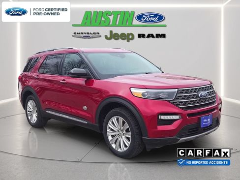 Certified 2022 Ford Explorer King Ranch w/ Class IV Trailer Tow Package AWD/4WD image 7