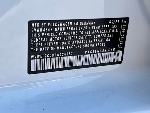 New 2026 Volkswagen Golf w/ Euro Style Package image 22