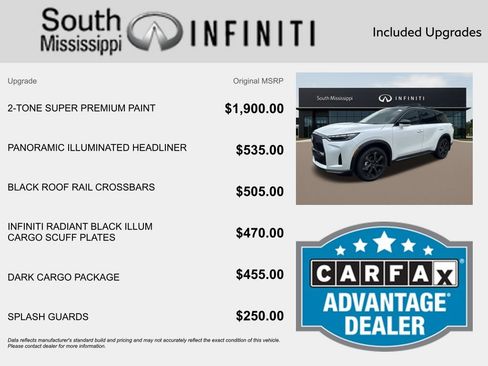 New 2027 INFINITI QX60 Autograph w/ Dark Cargo Package AWD/4WD image 5