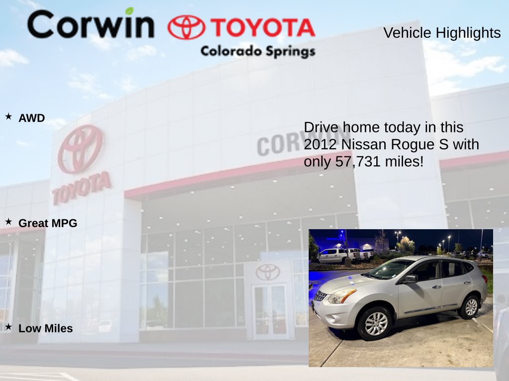 Used 2012 Nissan Rogue S AWD/4WD image 6