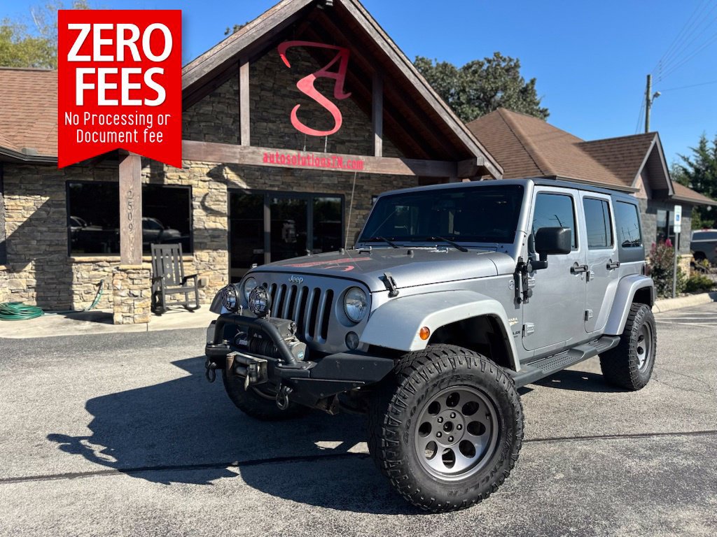 Used 2014 Jeep Wrangler Unlimited Sahara w/ Connectivity Group AWD/4WD image 1