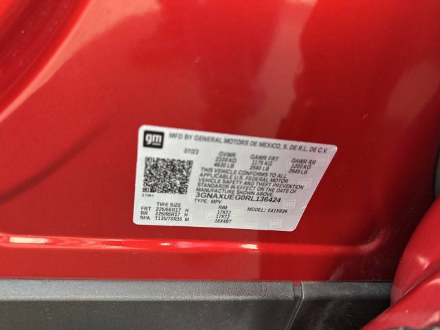 Certified 2024 Chevrolet Equinox LT w/ LPO, Floor Liner Package AWD/4WD image 31