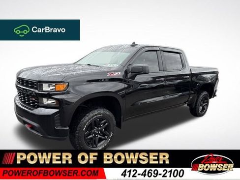Used 2021 Chevrolet Silverado 1500 Custom Trail Boss w/ LPO, Dark Essentials Package image 1