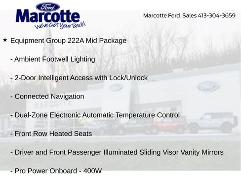 Certified 2026 Ford Bronco Big Bend w/ Black Diamond Package AWD/4WD image 6