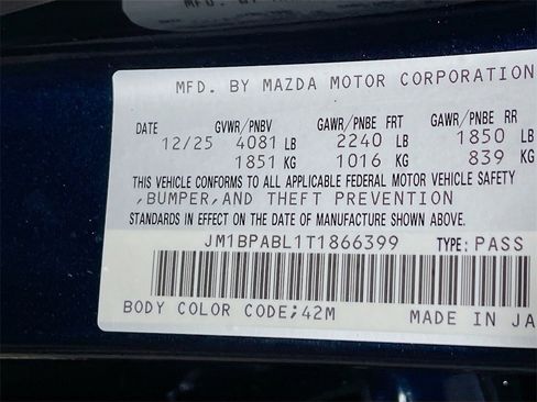 New 2026 MAZDA MAZDA3 s Sport image 24