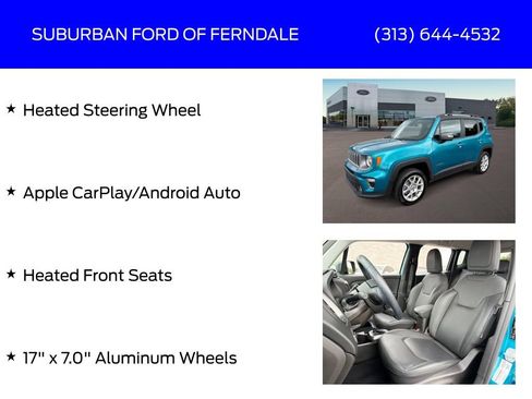 Used 2021 Jeep Renegade Limited AWD/4WD image 13