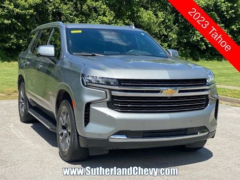 Used 2023 Chevrolet Tahoe LT w/ Luxury Package AWD/4WD image 1