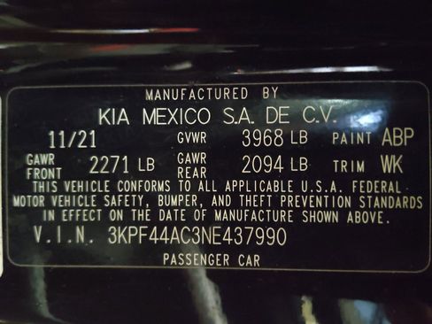 Used 2022 Kia Forte GT w/ GT Technology Package FWD image 33