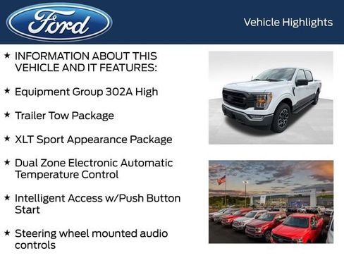 Used 2022 Ford F150 XLT w/ Equipment Group 302A High AWD/4WD image 5