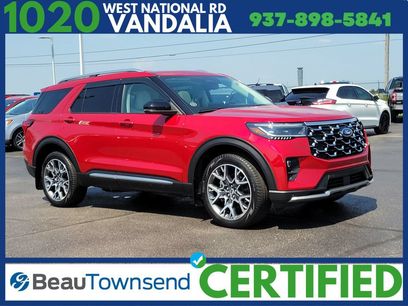 Used 2025 Ford Explorer Platinum w/ Ultimate Package