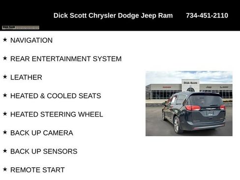 Used 2019 Chrysler Pacifica Limited w/ Tire & Wheel Group FWD image 9