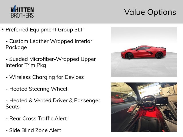Used 2020 Chevrolet Corvette Stingray Premium Cpe w/ 3LT Preferred Equipment Group RWD image 13