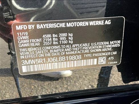 Used 2020 BMW 330i Sedan w/ Convenience Package RWD image 30