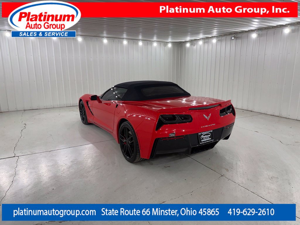 Used 2014 Chevrolet Corvette Stingray Convertible w/ 2LT Preferred Equipment Group RWD image 3