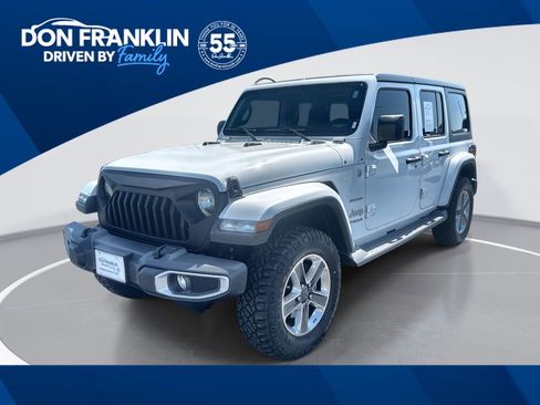 Used 2020 Jeep Wrangler Unlimited Sahara AWD/4WD image 1