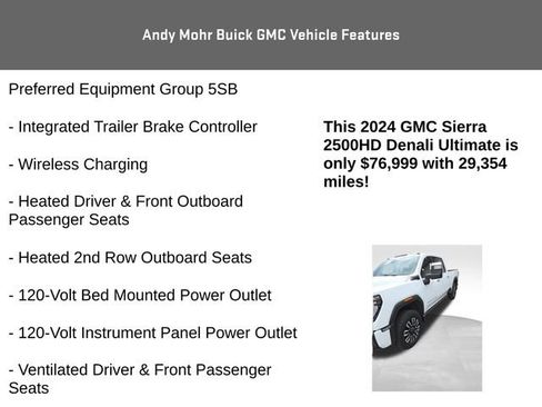 Used 2024 GMC Sierra 2500 Denali Ultimate image 12