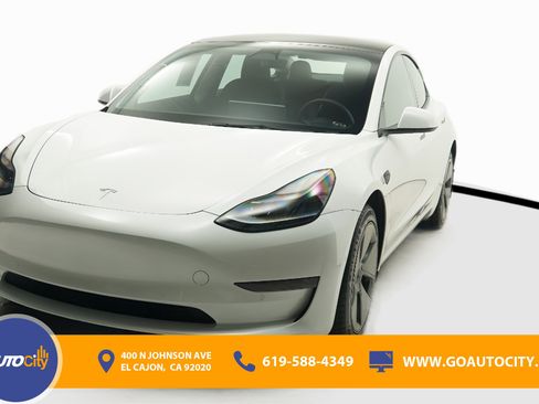 Used 2022 Tesla Model 3 Long Range AWD/4WD image 1