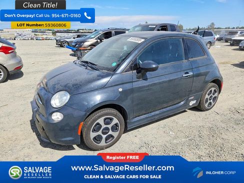 Used 2016 FIAT 500 e FWD image 3