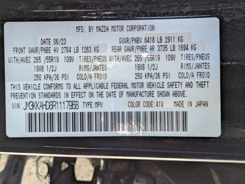 Certified 2024 MAZDA CX-90 3.3 Turbo w/ Select Package AWD/4WD image 33
