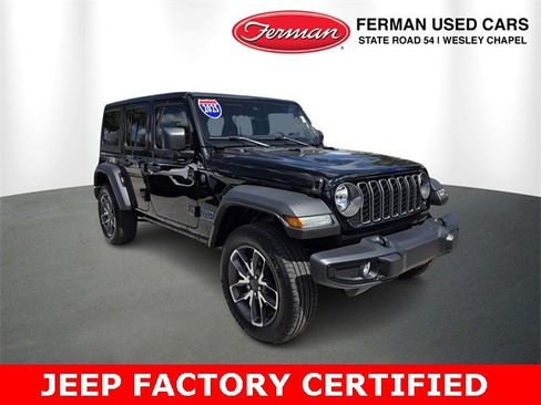 Used 2025 Jeep Wrangler Unlimited Sport S 4xe w/ Convenience Group image 1
