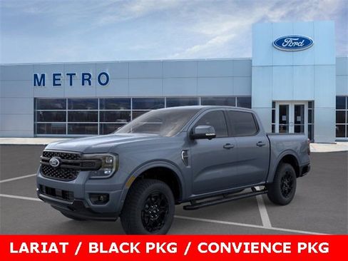 New 2025 Ford Ranger Lariat w/ Black Appearance Package image 2