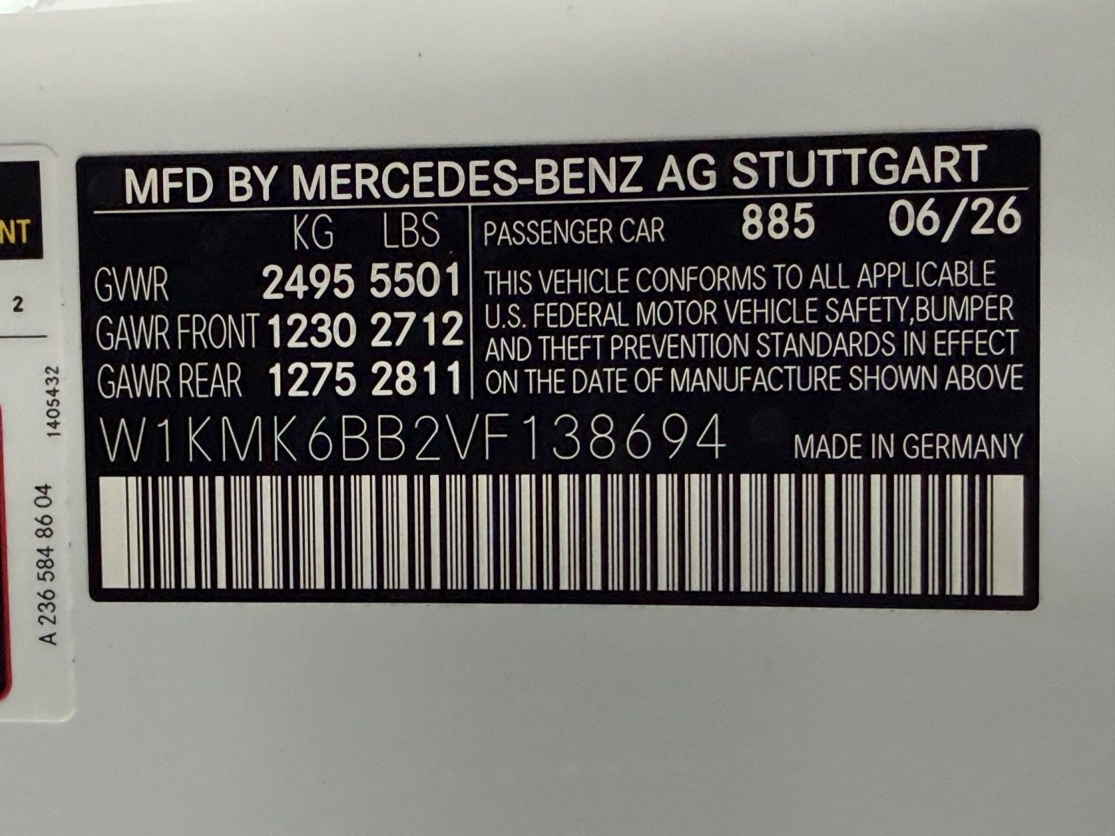New 2027 Mercedes-Benz CLE 450 4MATIC Cabriolet image 22