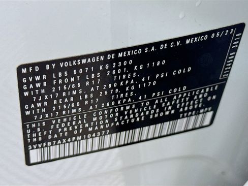 Certified 2023 Volkswagen Tiguan S w/ IQ.Drive Package image 31