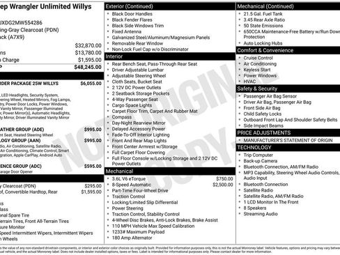 Used 2021 Jeep Wrangler Unlimited Sport image 17