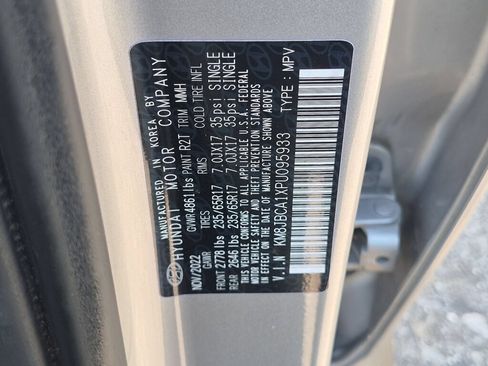 Certified 2023 Hyundai Tucson Blue AWD/4WD image 12