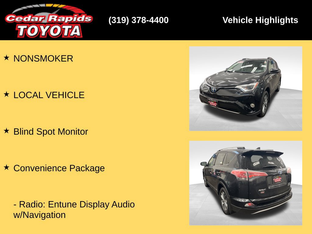 Used 2017 Toyota RAV4 XLE w/ Convenience Package AWD/4WD image 15