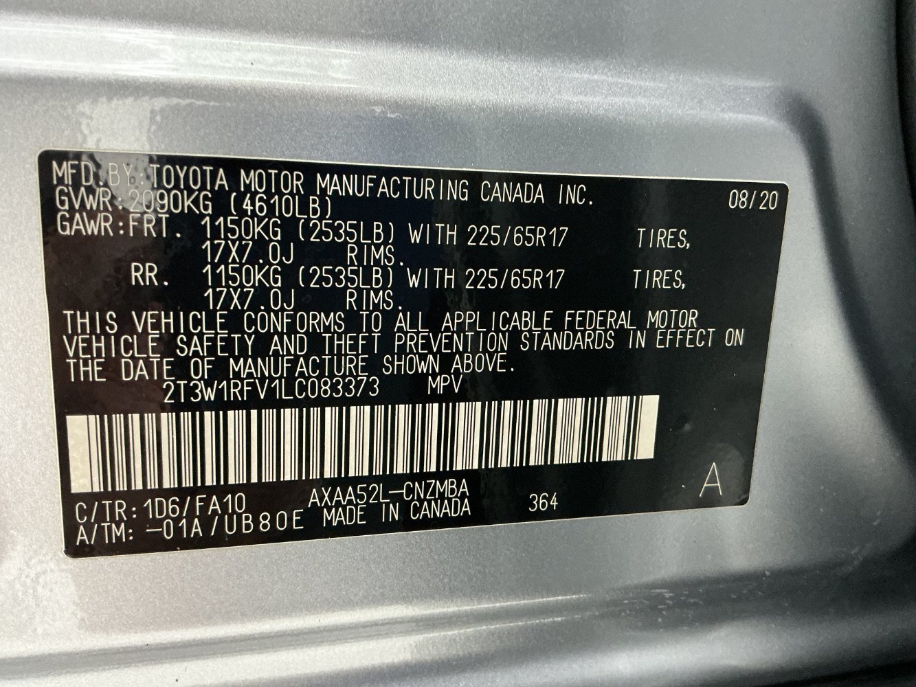Used 2020 Toyota RAV4 XLE FWD image 48