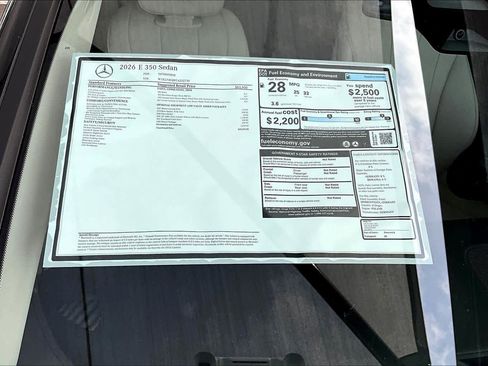 New 2026 Mercedes-Benz E 350 E 350 image 22